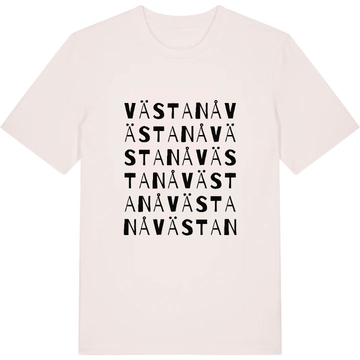 Västanå ordlek t-shirt – t-shirt från PinShirt