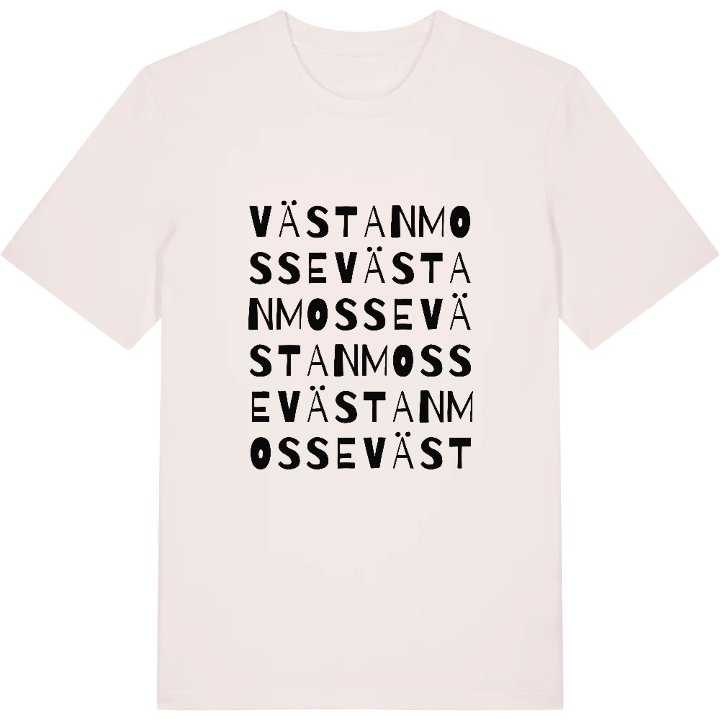 Västanmosse ordlek t-shirt – t-shirt från PinShirt