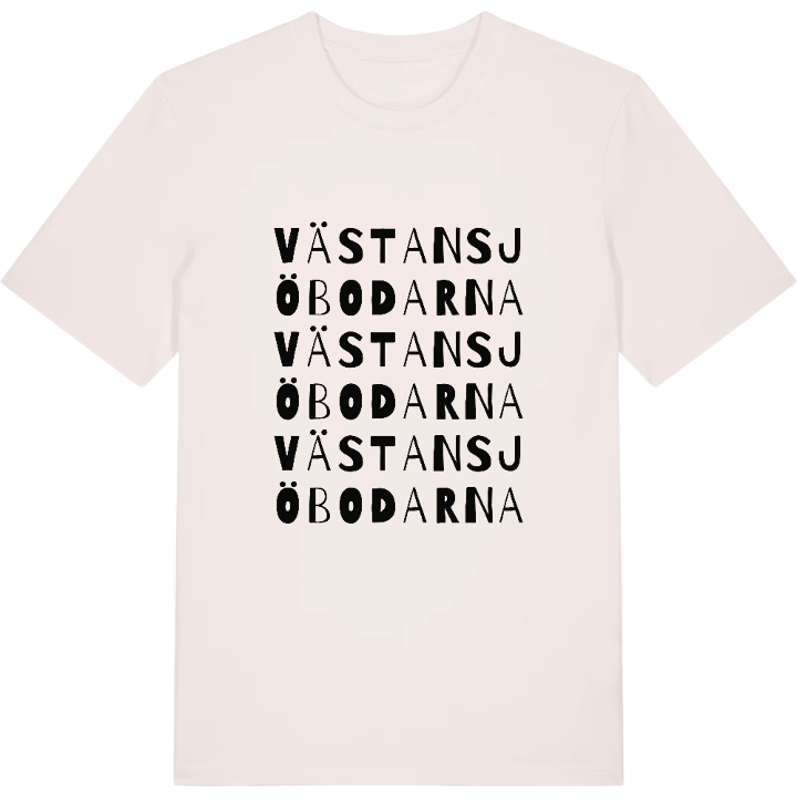 Västansjöbodarna ordlek t-shirt – t-shirt från PinShirt