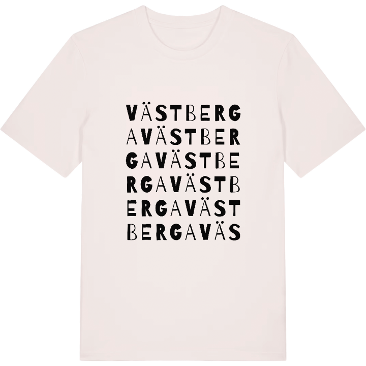 Västberga ordlek t-shirt – t-shirt från PinShirt