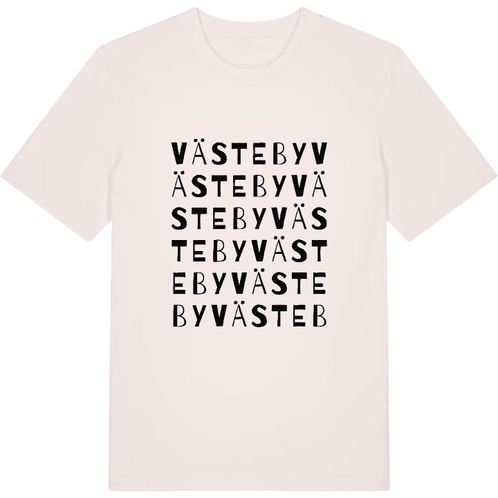 Västeby ordlek t-shirt – t-shirt från PinShirt