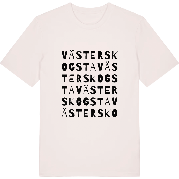 Väster Skogsta ordlek t-shirt – t-shirt från PinShirt