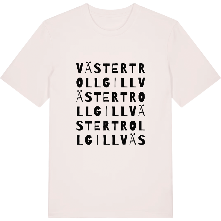 Väster Trollgill ordlek t-shirt – t-shirt från PinShirt