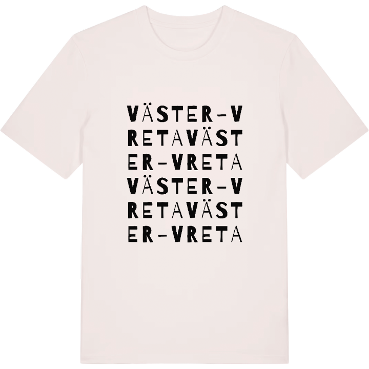 Väster-Vreta ordlek t-shirt – t-shirt från PinShirt