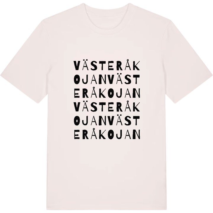 Västeråkojan ordlek t-shirt – t-shirt från PinShirt