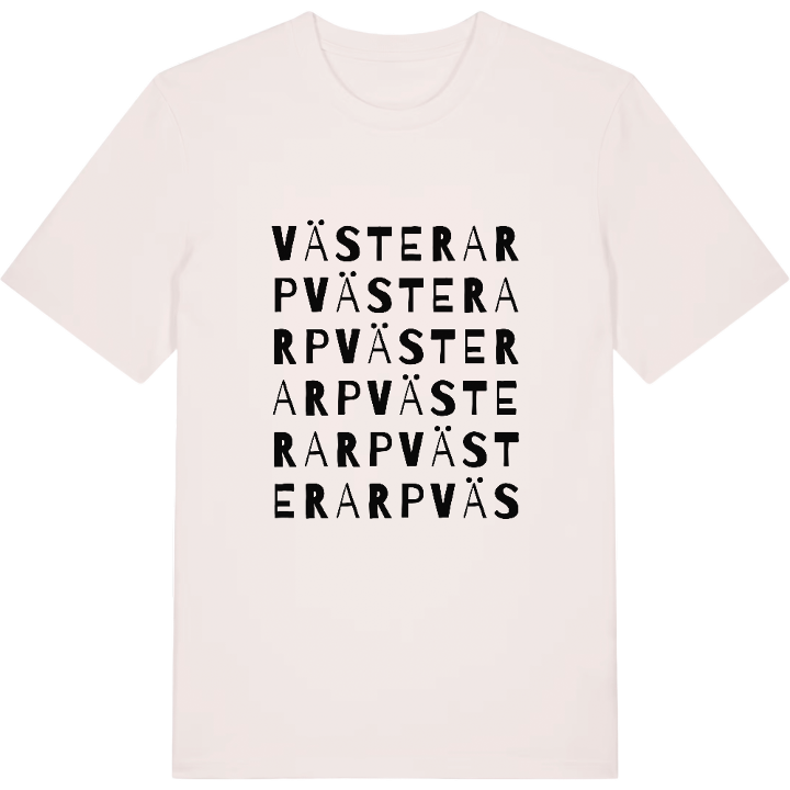 Västerarp ordlek t-shirt – t-shirt från PinShirt
