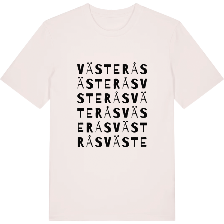 Västerås ordlek t-shirt – t-shirt från PinShirt