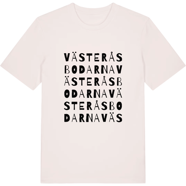 Västeråsbodarna ordlek t-shirt – t-shirt från PinShirt