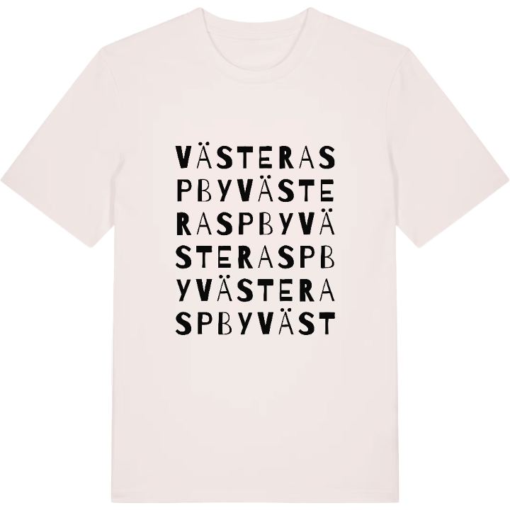 Västeraspby ordlek t-shirt – t-shirt från PinShirt