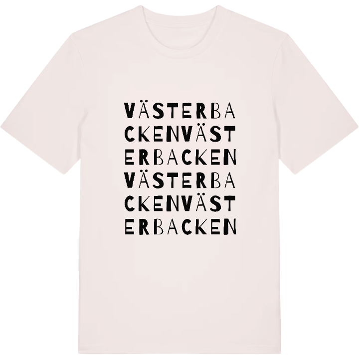 Västerbacken ordlek t-shirt – t-shirt från PinShirt