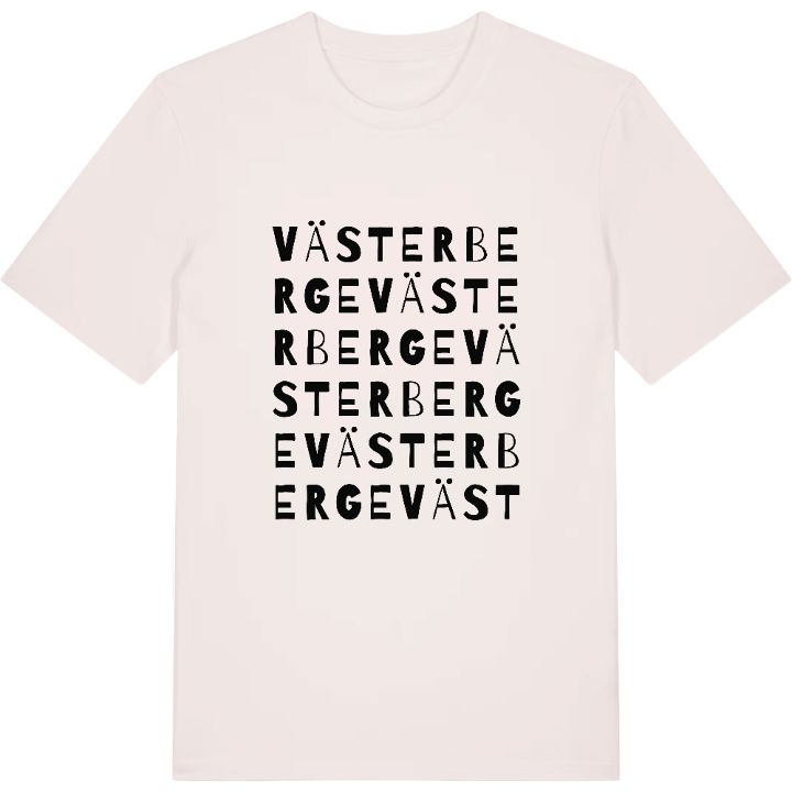 Västerberge ordlek t-shirt – t-shirt från PinShirt