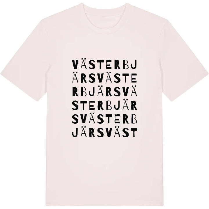 Västerbjärs ordlek t-shirt – t-shirt från PinShirt