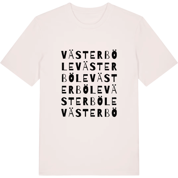 Västerböle ordlek t-shirt – t-shirt från PinShirt