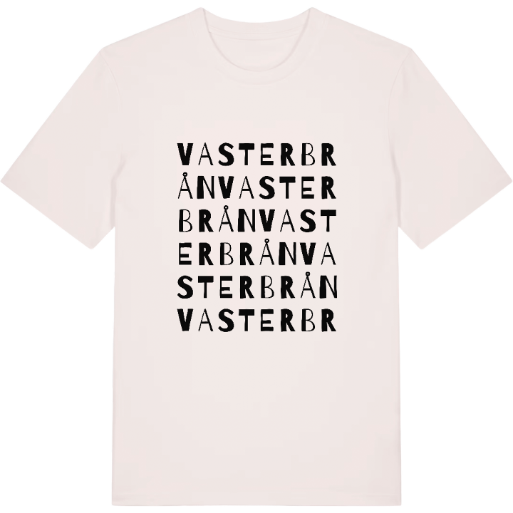 Vasterbrån ordlek t-shirt – t-shirt från PinShirt