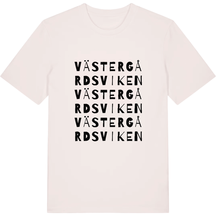 Västergårdsviken ordlek t-shirt – t-shirt från PinShirt