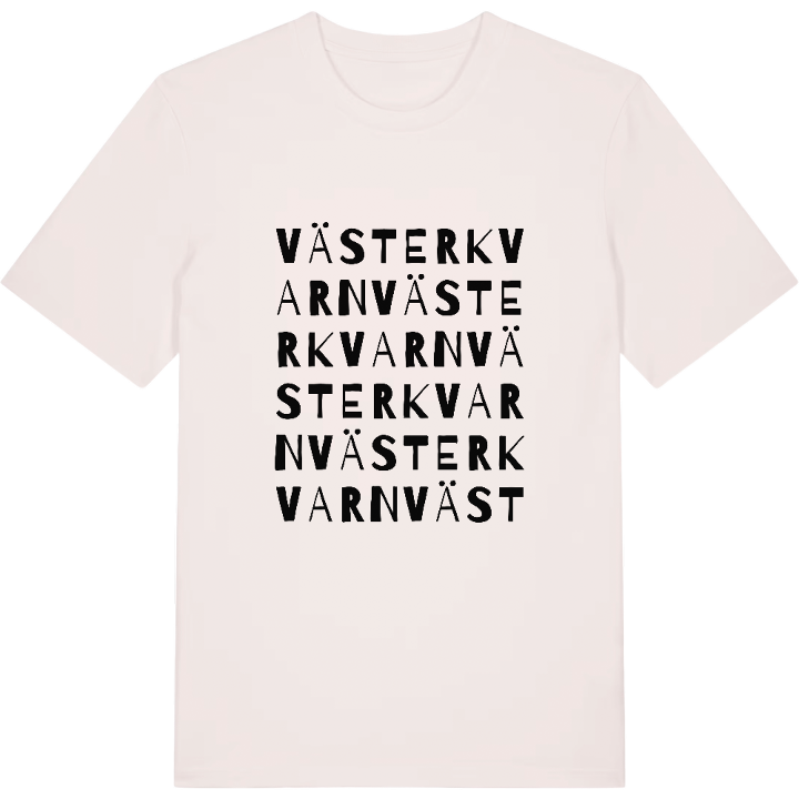 Västerkvarn ordlek t-shirt – t-shirt från PinShirt