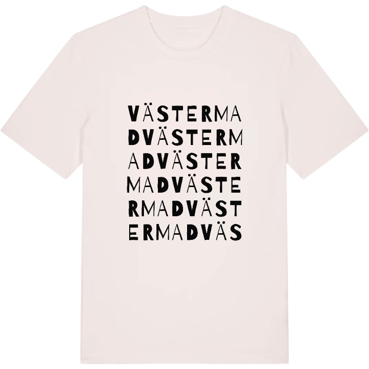 Västermad ordlek t-shirt – t-shirt från PinShirt