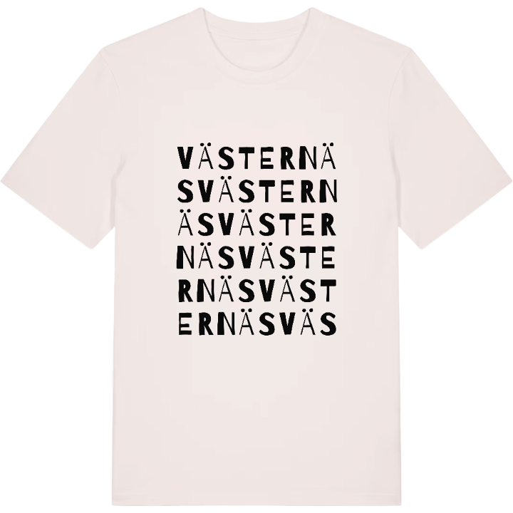 Västernäs ordlek t-shirt – t-shirt från PinShirt