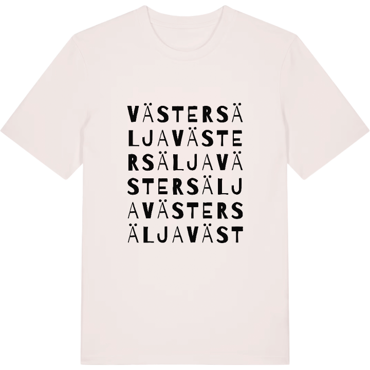 Västersälja ordlek t-shirt – t-shirt från PinShirt
