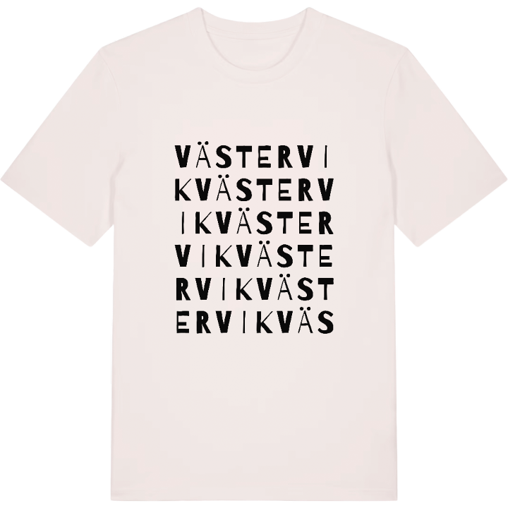 Västervik ordlek t-shirt – t-shirt från PinShirt