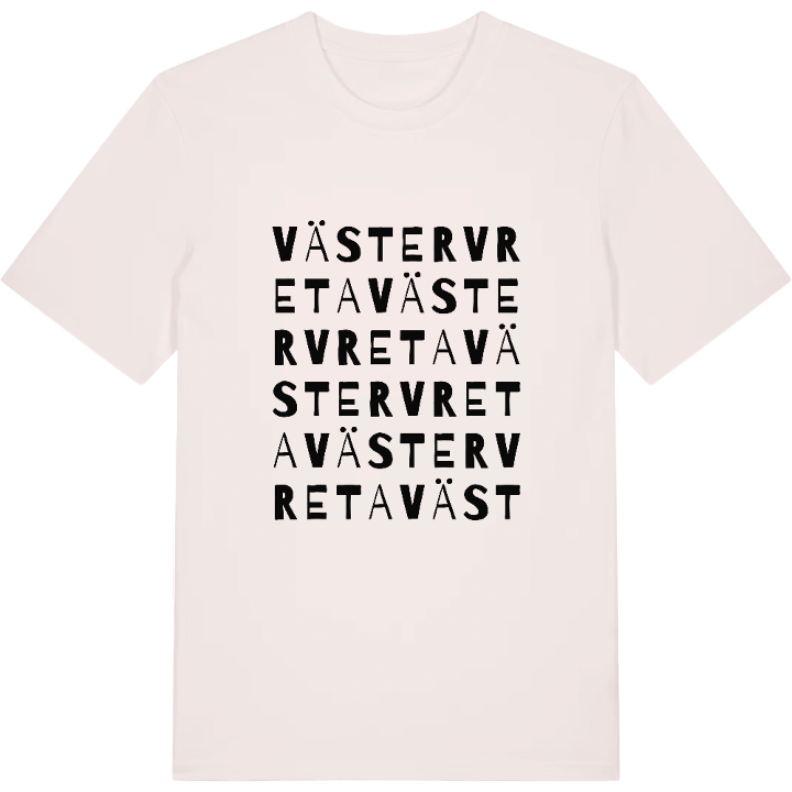 Västervreta ordlek t-shirt – t-shirt från PinShirt