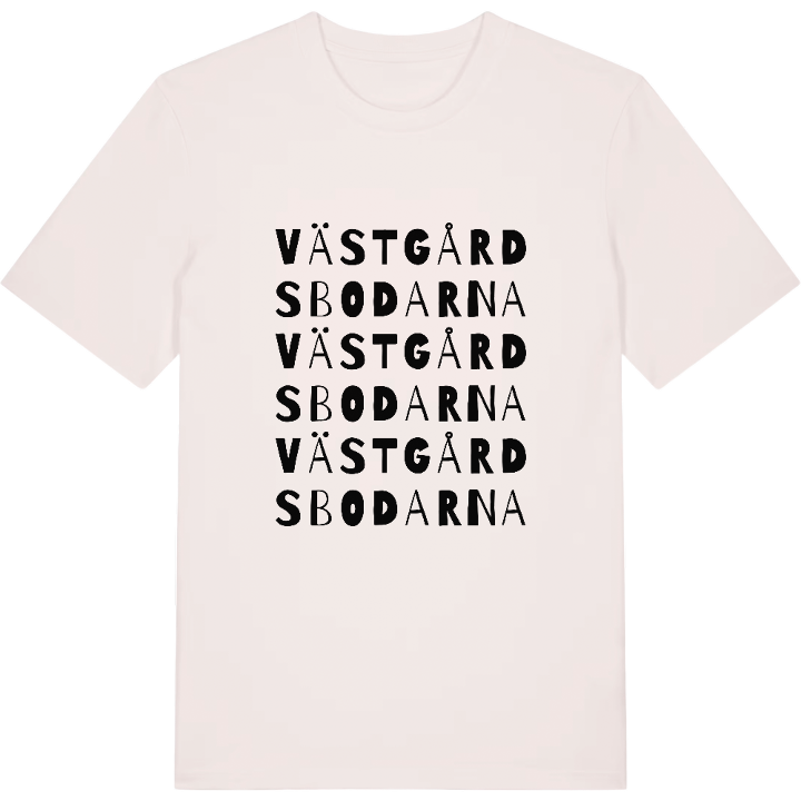 Västgårdsbodarna ordlek t-shirt – t-shirt från PinShirt