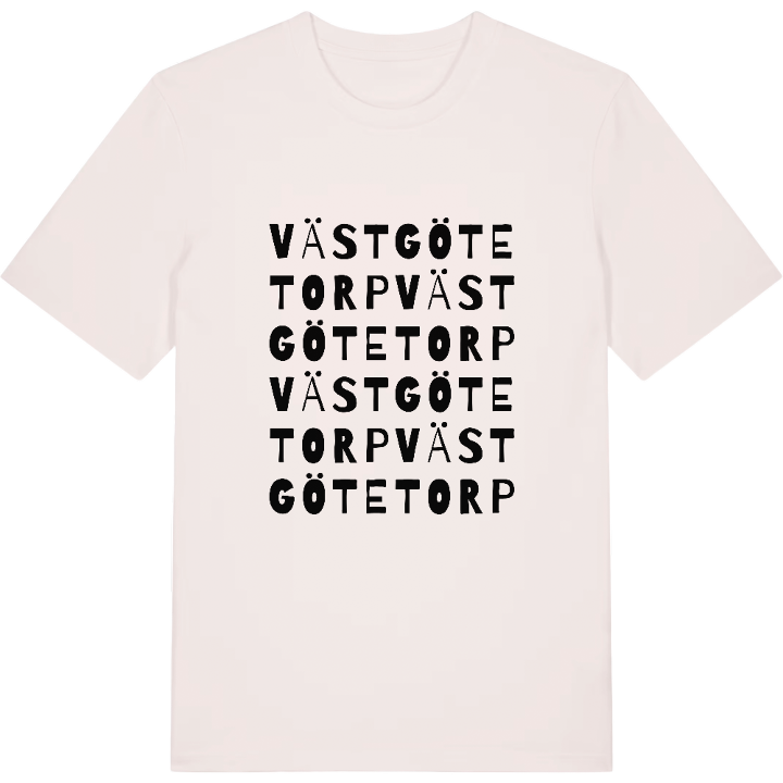Västgötetorp ordlek t-shirt – t-shirt från PinShirt