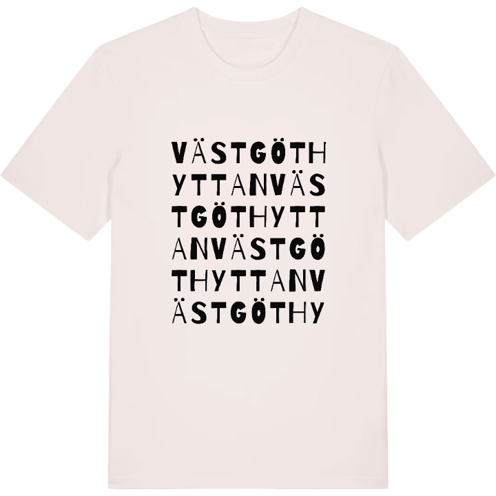 Västgöthyttan ordlek t-shirt – t-shirt från PinShirt
