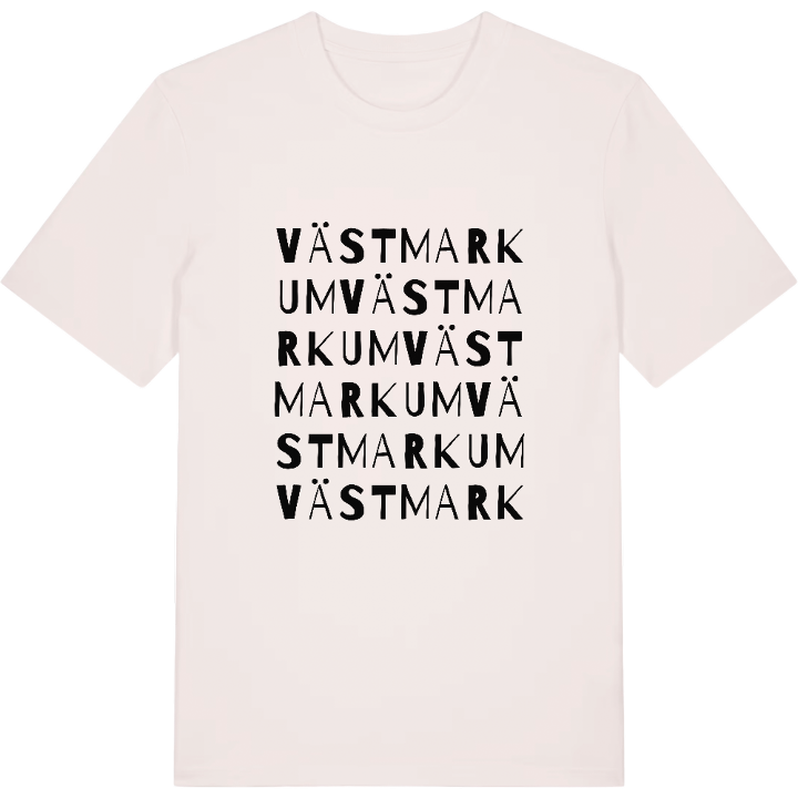 Västmarkum ordlek t-shirt – t-shirt från PinShirt