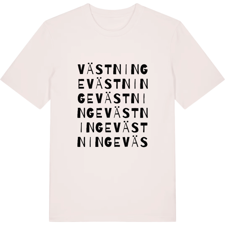 Västninge ordlek t-shirt – t-shirt från PinShirt