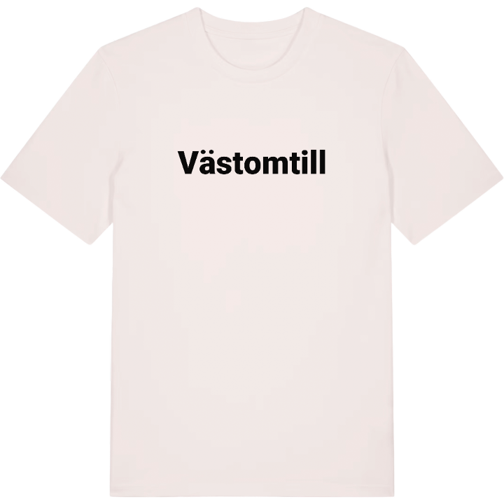 Västomtill fetstil t-shirt – t-shirt från PinShirt