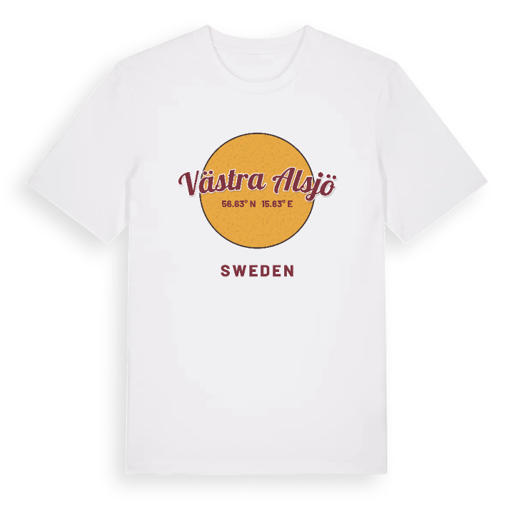 Västra Alsjö cirkel t-shirt – t-shirt från PinShirt