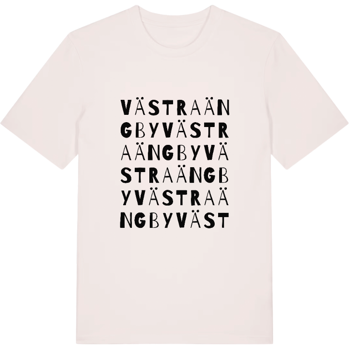 Västra Ängby ordlek t-shirt – t-shirt från PinShirt