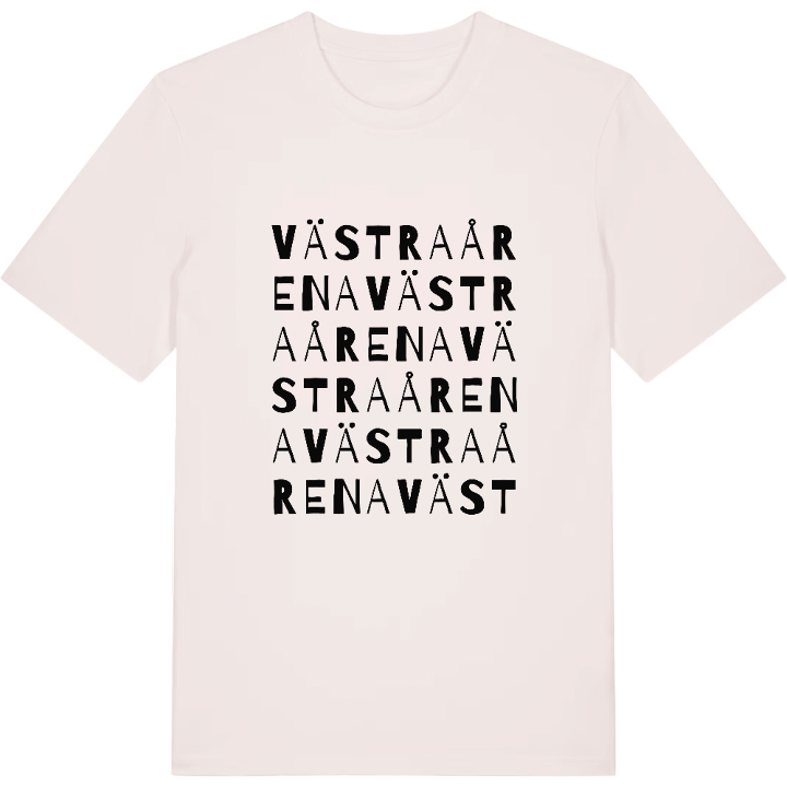 Västra Årena ordlek t-shirt – t-shirt från PinShirt