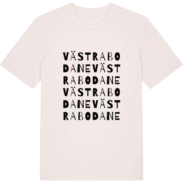 Västra Bodane ordlek t-shirt – t-shirt från PinShirt