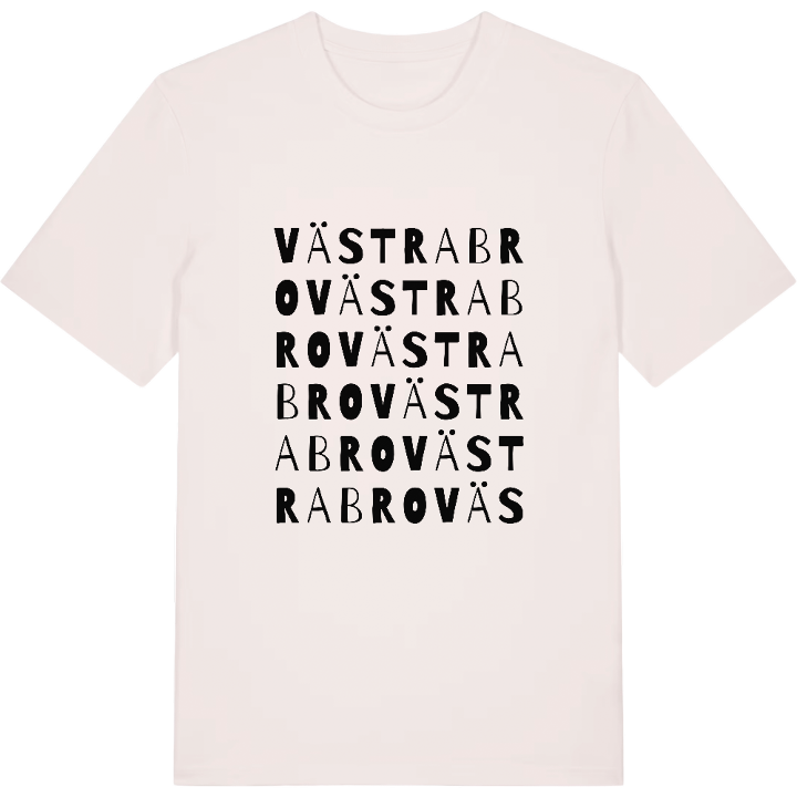 Västra Bro ordlek t-shirt – t-shirt från PinShirt