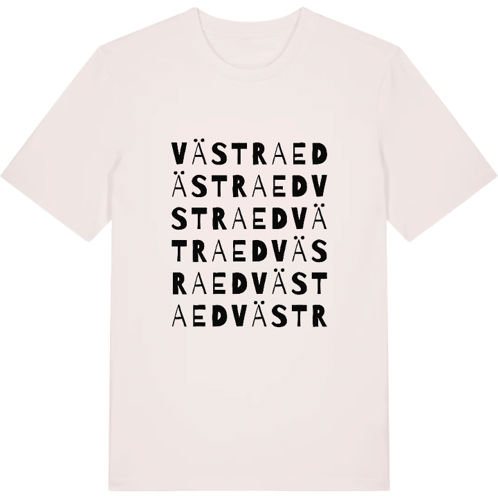 Västra Ed ordlek t-shirt – t-shirt från PinShirt