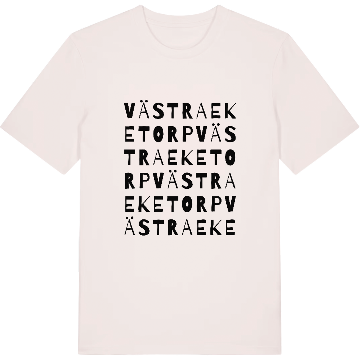 Västra Eketorp ordlek t-shirt – t-shirt från PinShirt