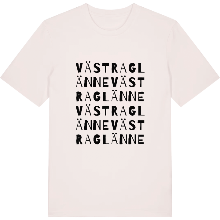 Västra Glänne ordlek t-shirt – t-shirt från PinShirt