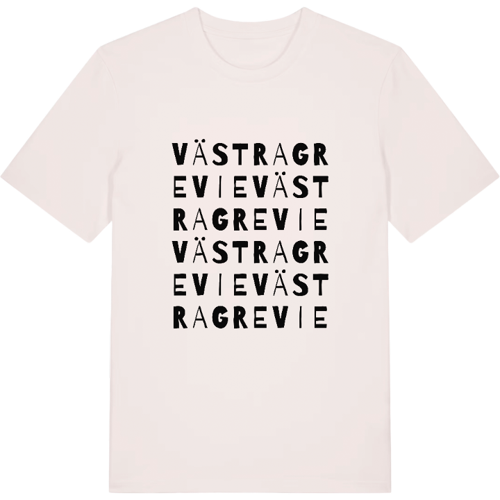 Västra Grevie ordlek t-shirt – t-shirt från PinShirt