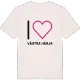 Jag älskar Västra Härja t-shirt stort tryck