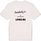 Någon i Västra Hultstugan älskar mig t-shirt
