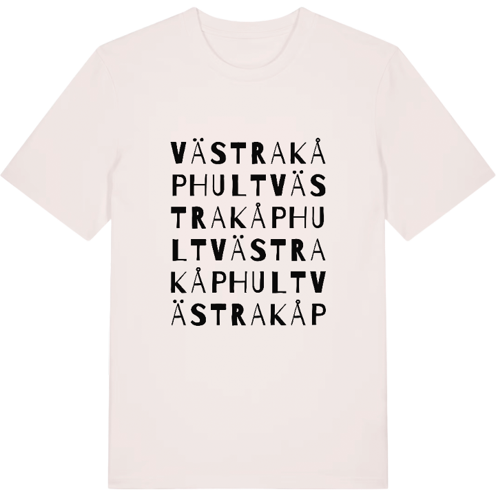 Västra Kåphult ordlek t-shirt – t-shirt från PinShirt