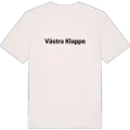 Västra Klappe fetstil t-shirt