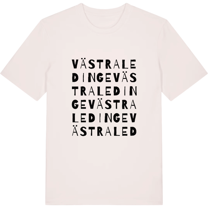 Västra Ledinge ordlek t-shirt – t-shirt från PinShirt