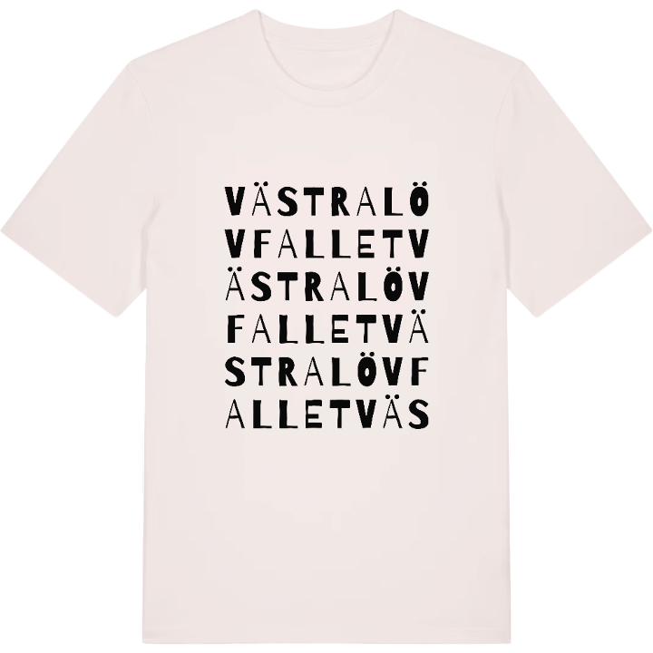 Västra Lövfallet ordlek t-shirt – t-shirt från PinShirt