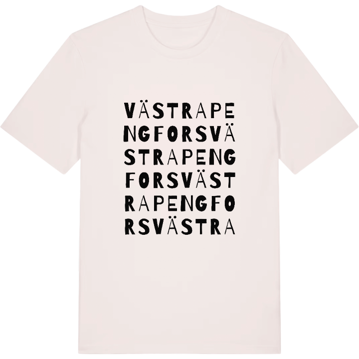 Västra Pengfors ordlek t-shirt – t-shirt från PinShirt