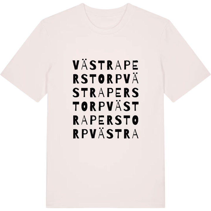 Västra Perstorp ordlek t-shirt – t-shirt från PinShirt