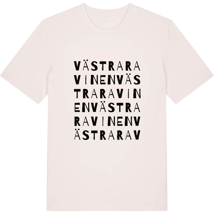 Västra ravinen ordlek t-shirt – t-shirt från PinShirt