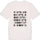 Västra Röd ordlek t-shirt